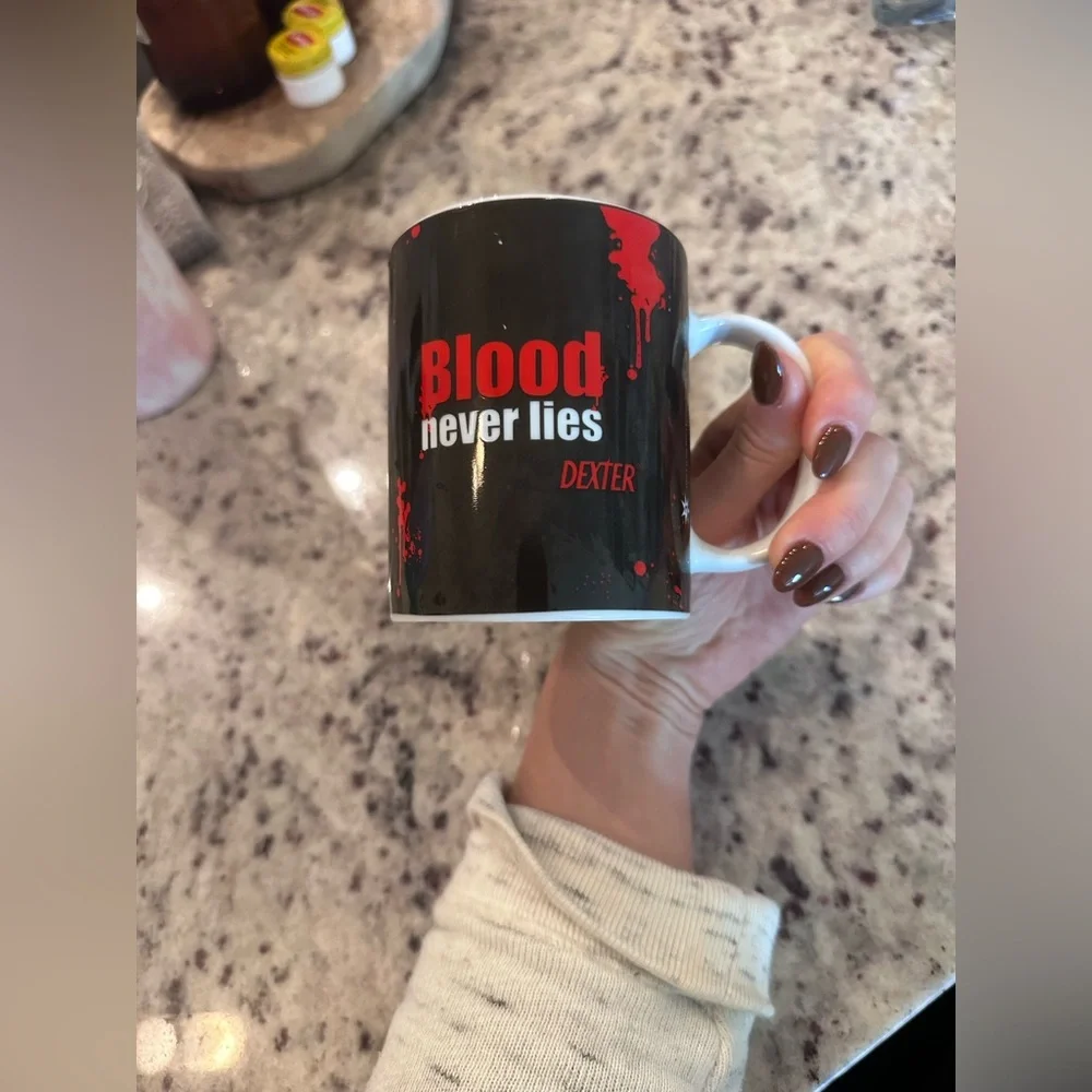 Blood Never Lies Dexter Ceramic Mug - Picture 2 of 6